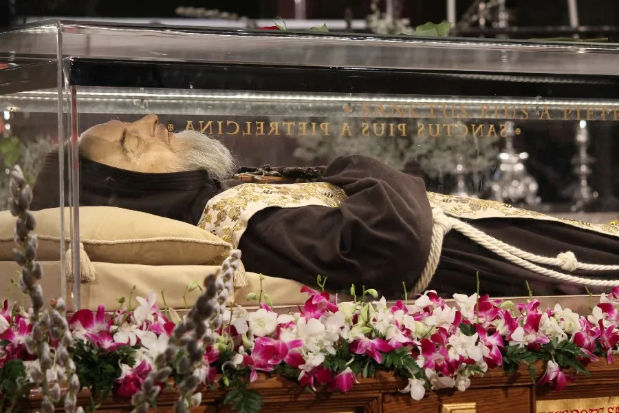 Padre Pio's relics coming to national shrine in DC Catholic News Agency
